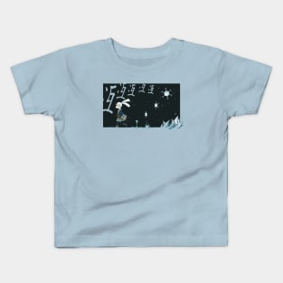 Wintry Stroll (B) Kids T-Shirt